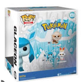 Funko Pop Jumbo Pokemon Glaceon 10 Special Edition Aksiyon Figürü
