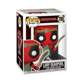 Funko POP Marvel Deadpool 30th LARP Deadpool Figür