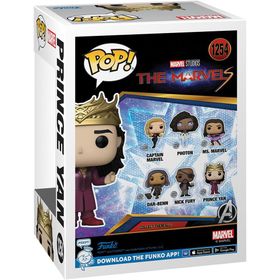 Funko Pop Marvel The Marvels Prince Yan Aksiyon Figürü