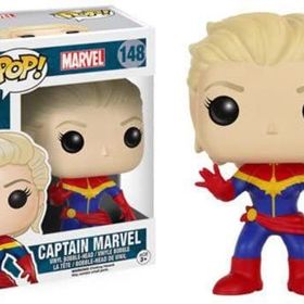 Funko POP Marvel Unmasked Captain Marvel Figür