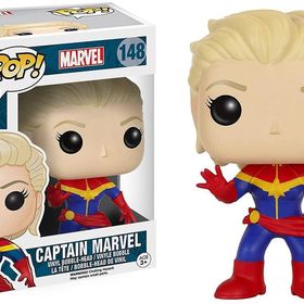 Funko POP Marvel Unmasked Captain Marvel Figür