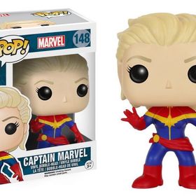 Funko POP Marvel Unmasked Captain Marvel Figür