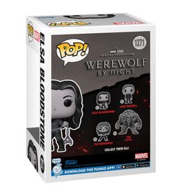Funko Pop Marvel Werewolf By Night Elsa Aksiyon Figürü