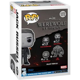 Funko Pop Marvel Werewolf By Night Jack Russell Aksiyon Figürü