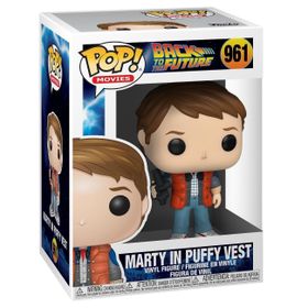 Funko Pop Movies Back To The Future Marty in Puffy Vest Figür
