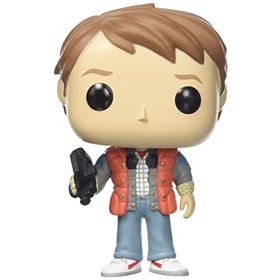 Funko Pop Movies Back To The Future Marty in Puffy Vest Figür