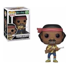 Funko Pop Rick And Morty S6 Resistance Goldenfold Figür