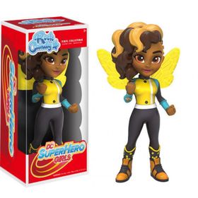 Funko Pop Rock Candy Dc Super Hero Girls Bumble Bee Aksiyon Figür