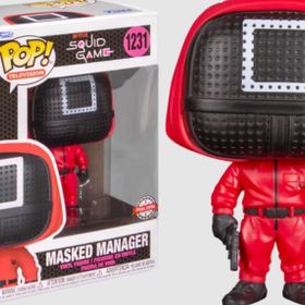 Funko Pop Squid Game Masked Worker Figür