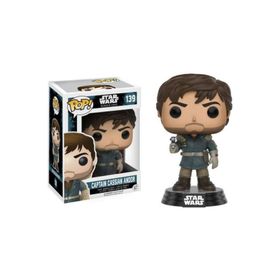 Funko POP Star Wars Rogue One Captain Cassian Andor Figür