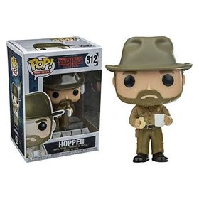 Funko Pop Stranger Things Hopper W Donut Aksiyon Figür