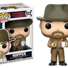 Funko Pop Stranger Things Hopper W Donut Aksiyon Figür