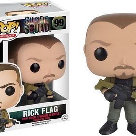 Funko POP Suicide Squad Rick Flagg Figür