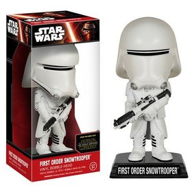 Funko Pop Wacky Wobbler Star Wars EP7 First Order Snowtrooper Figür