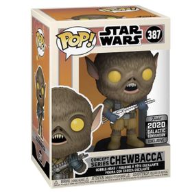 Funko Star Wars 2020 Galactic Convention Exclusive Chewbacca POP Figür