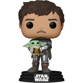 Funko Star Wars Mandalorian Mando Holding Child Pop Figür