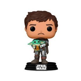 Funko Star Wars Mandalorian Mando Holding Child Pop Figür