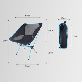 Funky Chairs Ultralight HI Alüminyum Katlanır Kamp Sandalyesi