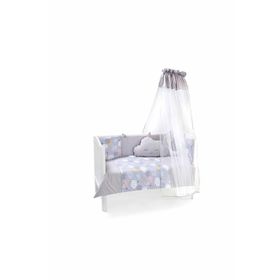 Funna Baby 9601 Gri Mois Bebek Tül Cibinlik
