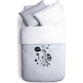 Funna Baby Dino Mavi Bebek Nevresim Takımı
