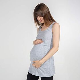 Funna Baby Mamma Alda Gri Hamile T-shirt