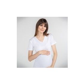 Funna Baby Mamma Antonia Beyaz Hamile T-shirt