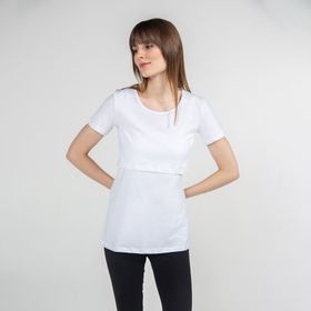 Funna Baby Mamma Letizia Beyaz Emzirme T-shirt
