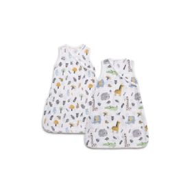 Funna Baby Safari Yeşil 50 cm 2'li Bebek Uyku Tulumu Seti