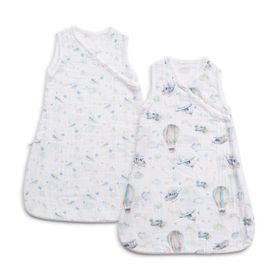 Funna Baby Sky Mavi 50 cm 2'li Bebek Uyku Tulumu Seti