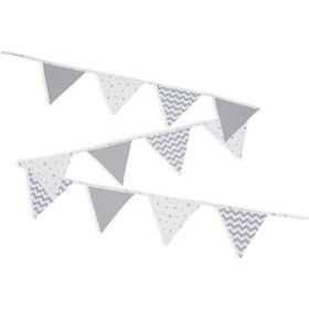 Funnababy 9498 Gri Şerit Flama