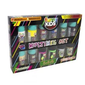 Funny Kids 20 ml Multimix 12 Renk Set Akrilik Boya
