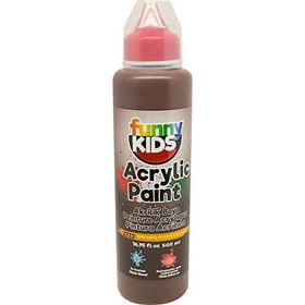 Funny Kids 2722 Kahverengi 500 ml Akrilik Boya