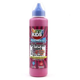 Funny Kids 500 ml Fuşya Yıkanabilir Akrilik Okul Boyası
