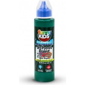 Funny Kids 500 ml Yeşil Yıkanabilir Akrilik Okul Boyası