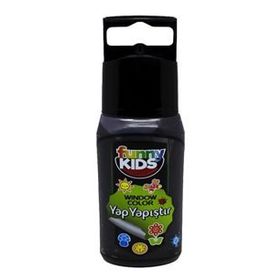 Funny Kids 60 cc Siyah Yap Yapıştır Cam Boyası