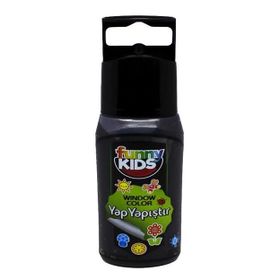 Funny Kids 60 cc Siyah Yap Yapıştır Cam Boyası