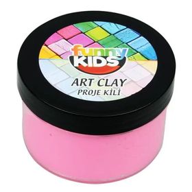 Funny Kids Art Clay Pembe 40 cc Proje Kili
