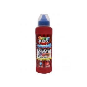 Funny Kids Kırmızı 500 ml Hazır Sulu Boya