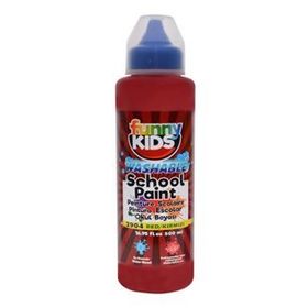 Funny Kids Kırmızı 500 ml Hazır Sulu Boya