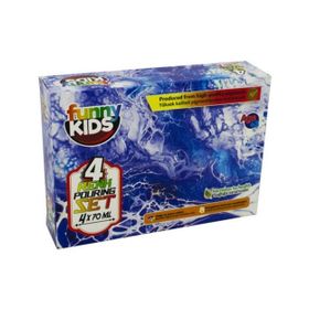 Funny Kids Pouring 4x70 ml Boya Seti