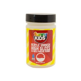 Funny Kids Su Bazlı 100 ml Parlak Vernik