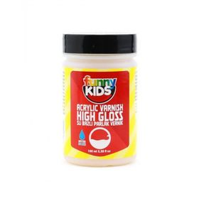 Funny Kids Su Bazlı 100 ml Parlak Vernik