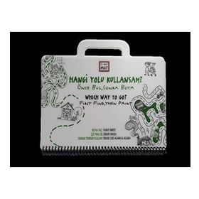 Funny Mat Hangi Yolu Kullansam 19x26 cm Boyama Mini Set