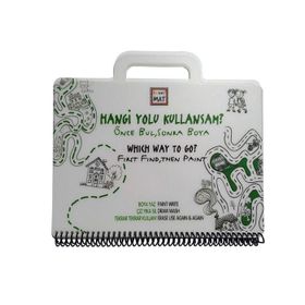 Funny Mat Hangi Yolu Kullansam 19x26 cm Boyama Mini Set