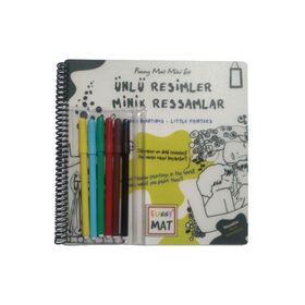 Funny Mat Ünlü Resimler Minik Ressamlar Kalemli Mini Set