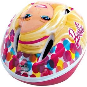 Furkan Barbie Pembe Çocuk Kask