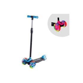 Furkan Oyuncak Cool Wheels 50 kg Taşıma Kapasiteli Işıklı Stil Mavi 3 Tekerlekli Scooter