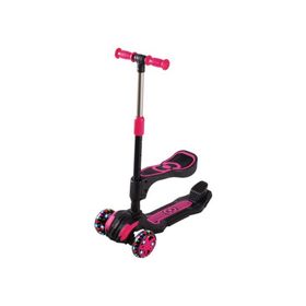 Furkan Toys Cool Wheels Pembe Combo Oturaklı Scooter
