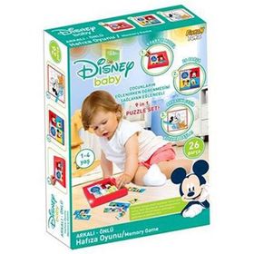 Furkan Toys Disney Baby 26 Parça Piramit Puzzle