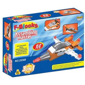 Furkan Toys F-Blocks 62 Parça Master Seti
